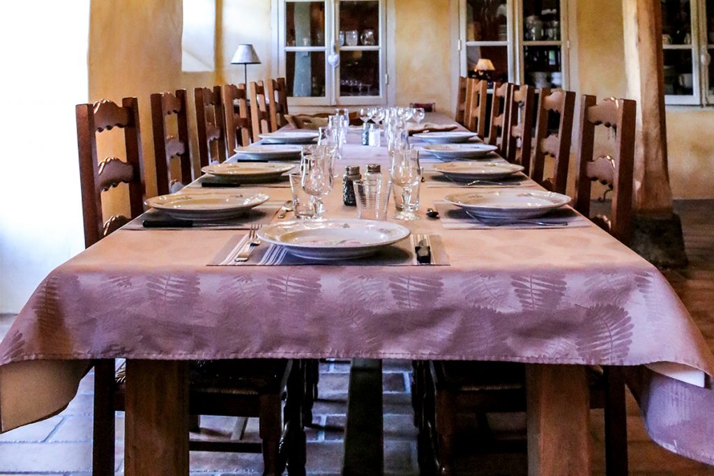Table d'hôtes